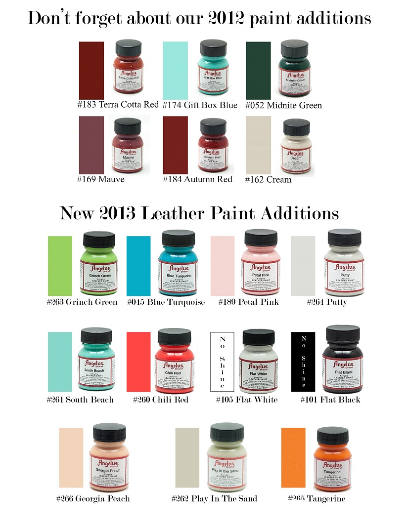 Angelus Leather paint Olive 272 118ml