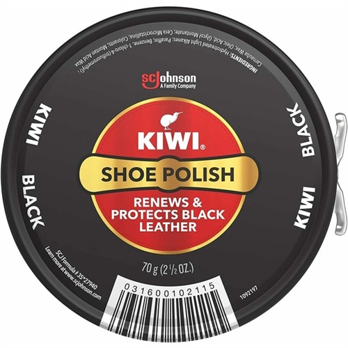 KIWI Polish Paste Black 2.5 oz